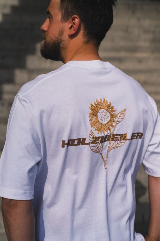 Ranger Sunflower Tee Ecru 