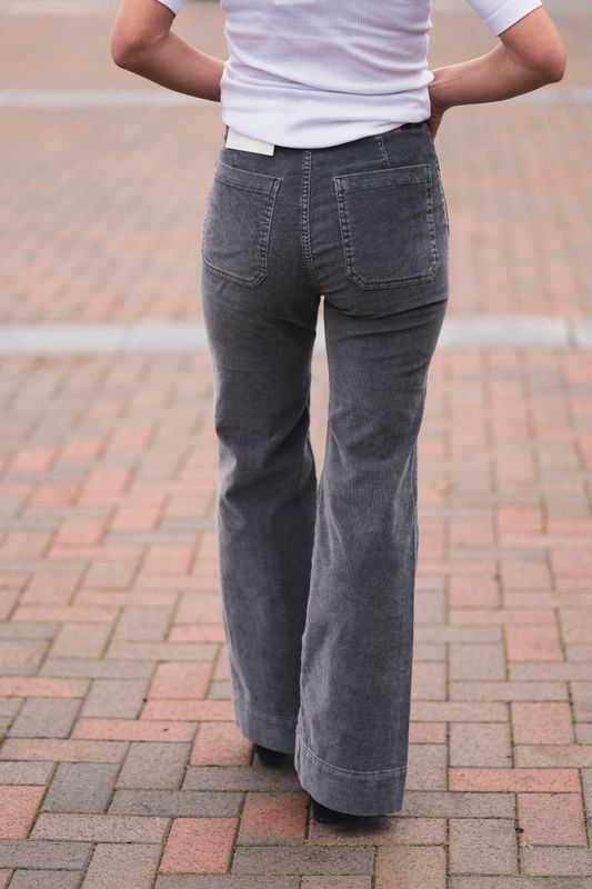 St Monica Grey Corduroy 