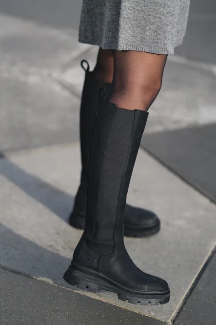 Hovedbilde Slim High Boots New Black  