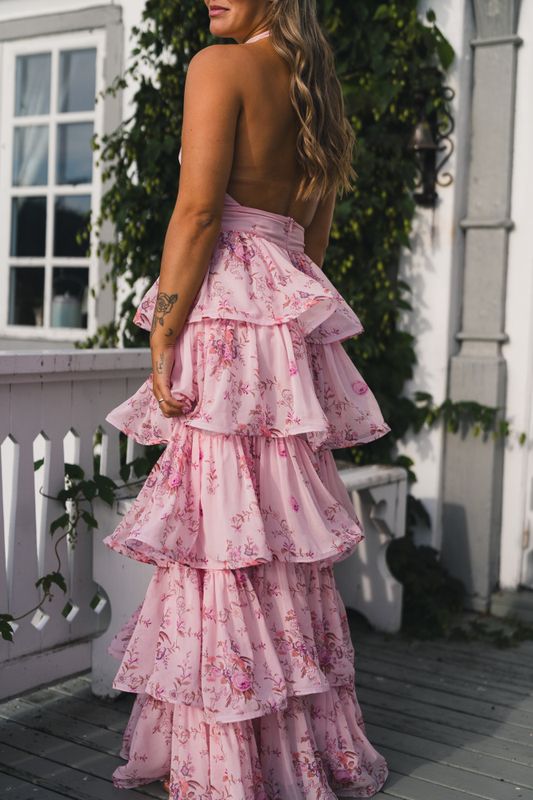 Angeline Maxi Dress Blush Bloom 