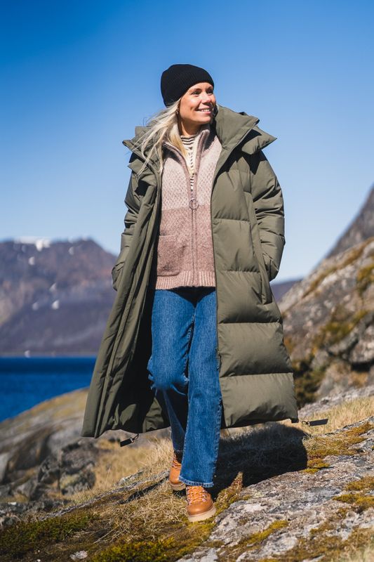 Stranda Down Coat Grape Leaf 