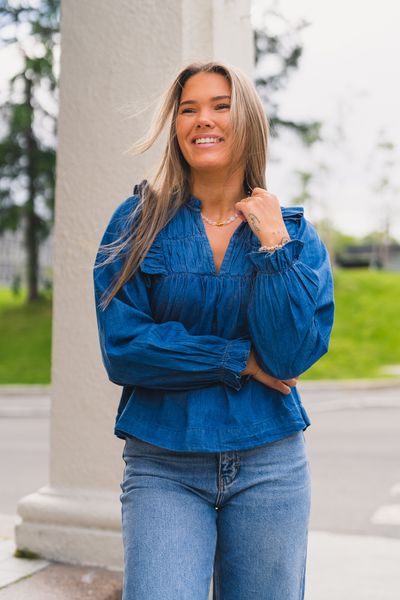 Hovedbilde Janis Denim Blouse Blue 