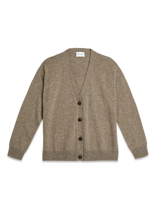 Hovedbilde Yak Wool Cardigan Dark Camel 