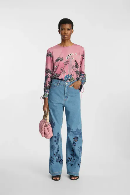 Hovedbilde Basilia Blouse Print Berry 