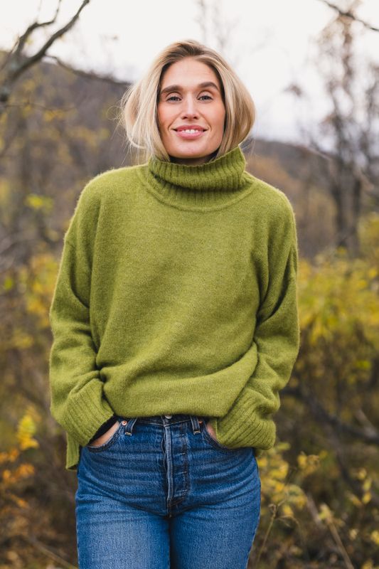 Vitow Pullover Matcha Melange 