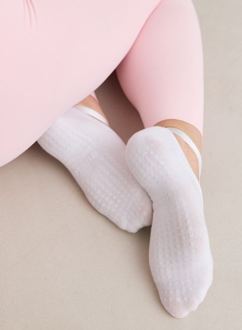 Hovedbilde Pilates Socks White 