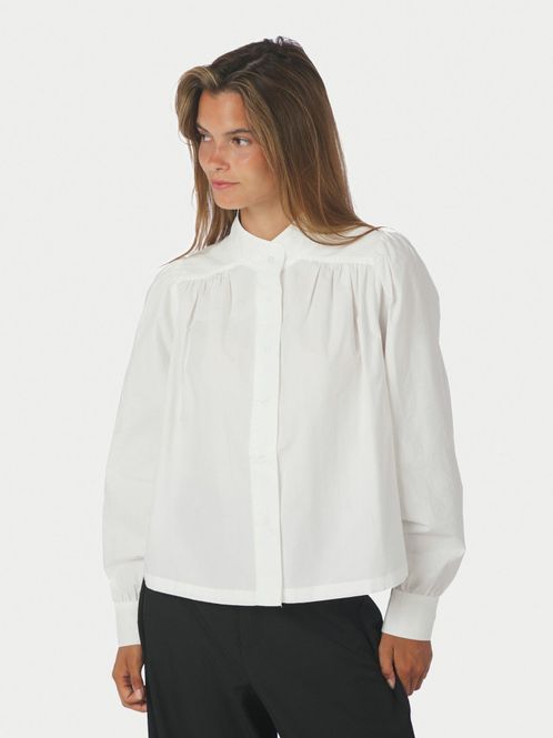 Hovedbilde Melya Poplin Shirt White 