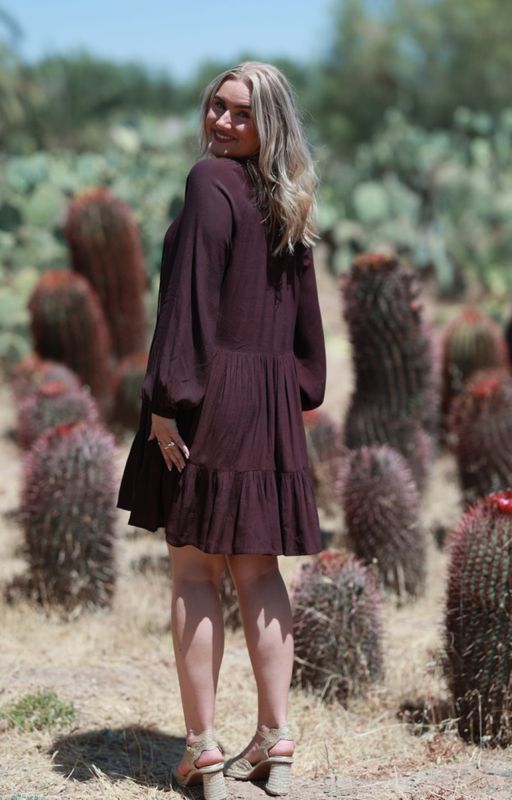 Everyday Mini Dress Mulberry 