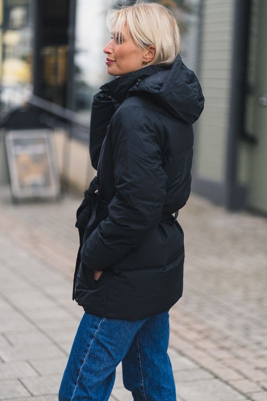 Nysne Down Puffer New Black 