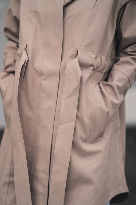 Hovedbilde Monsun Coat Taupe 