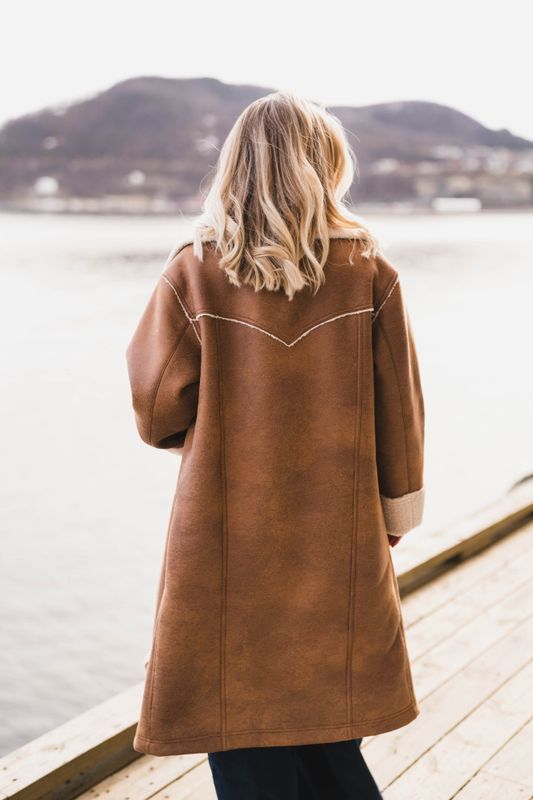 Wrange Coat Medium Brown 