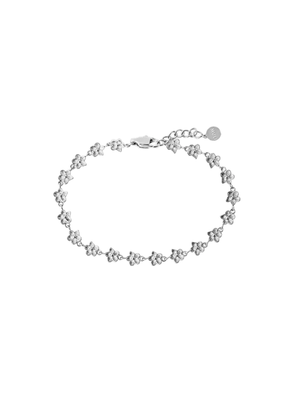 Flower Bracelet Silver