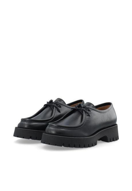 Hovedbilde Leo Moc Toe Shoe Smooth Leather Black 