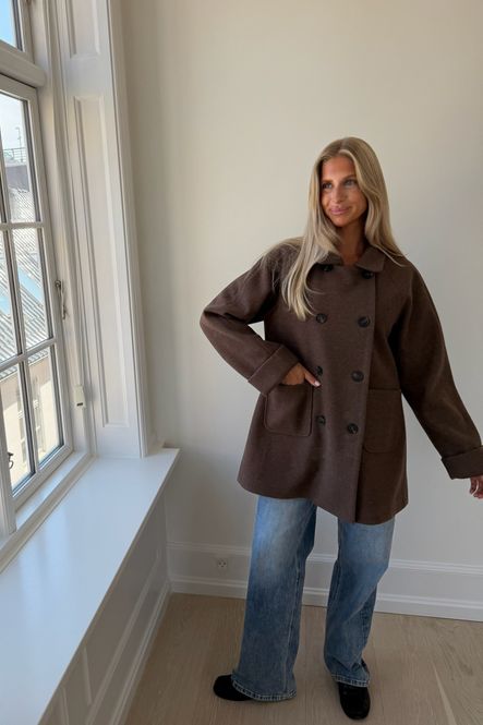Hovedbilde Allyic Jacket Dark Brown 