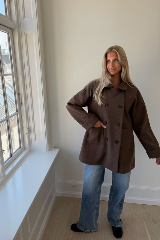 Allyic Jacket Dark Brown 