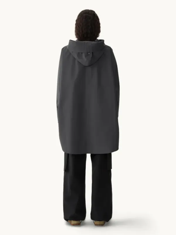 Bergen Poncho Dark Cloud 