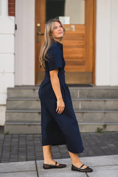 Hovedbilde Baia Poplin Dress Navy 