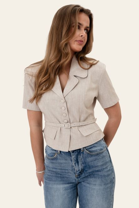 Hovedbilde Annieic Tee Blazer Beige