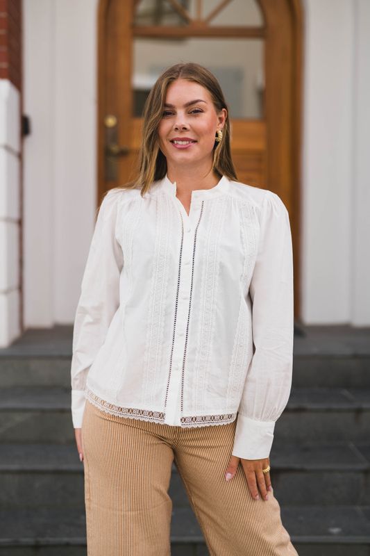 Gunio LS Shirt Star White 