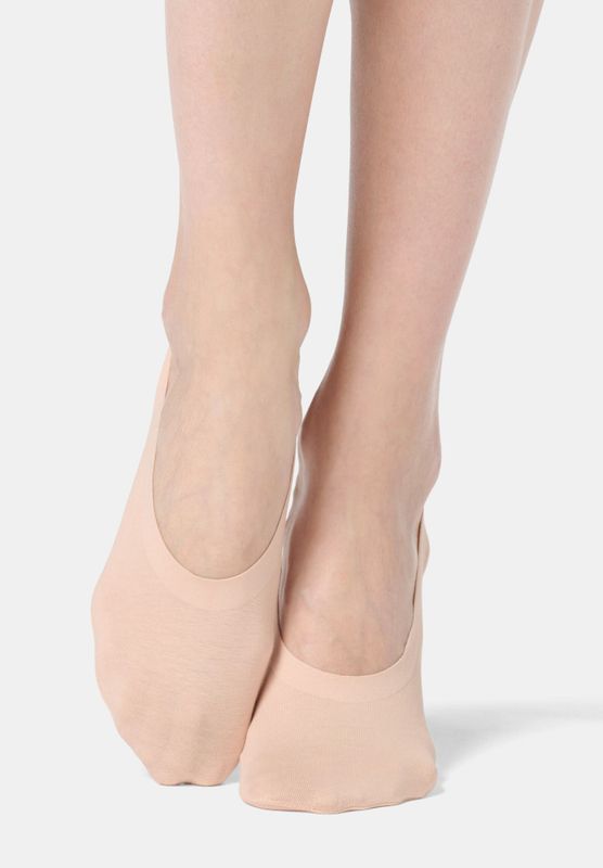 Solange Cotton No-Show 2 PK Neutre 