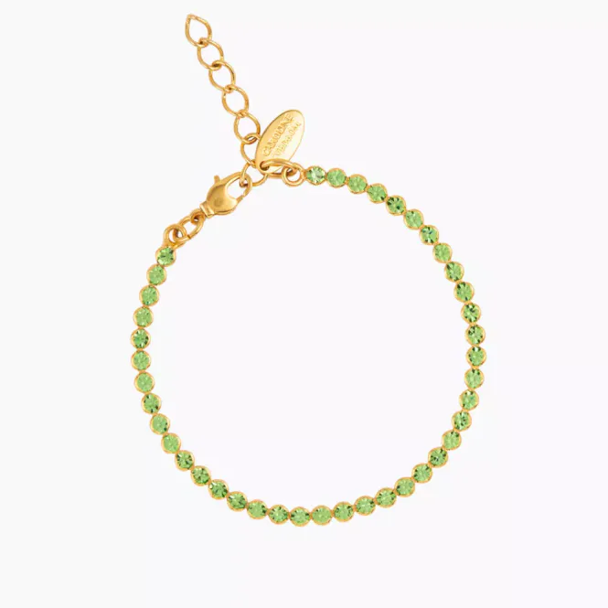 Hovedbilde Siri Bracelet Gold Peridot 