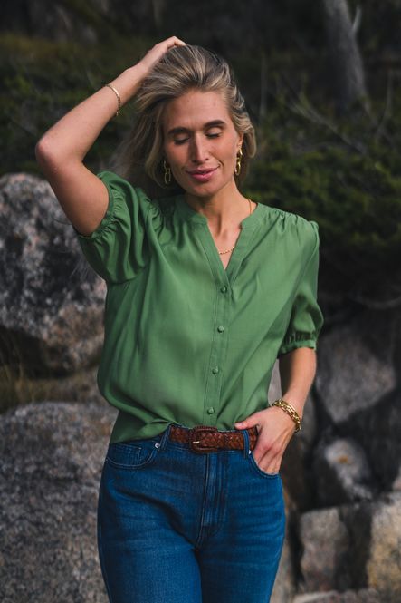 Hovedbilde Olivie 2/4 Shirt English Ivy 