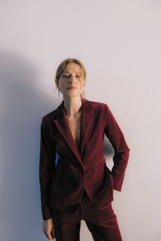 Dahlia Jacket Biking Red 