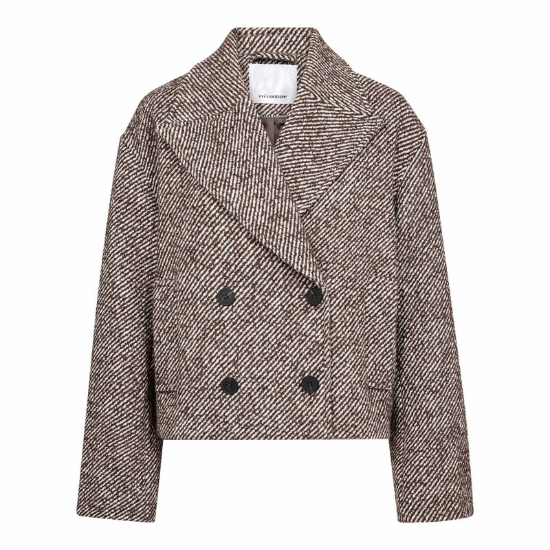Clara Jacket Dark Brown 