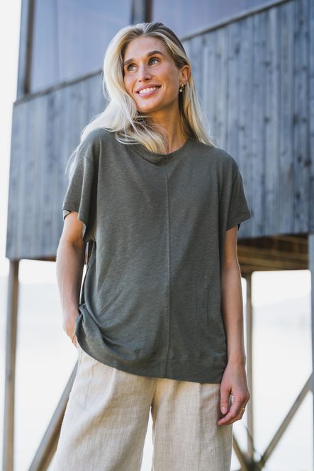 Hovedbilde Anemona T-Shirt Smokey Olive 