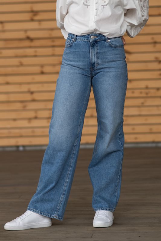 W Wide Jeans Light Blue 
