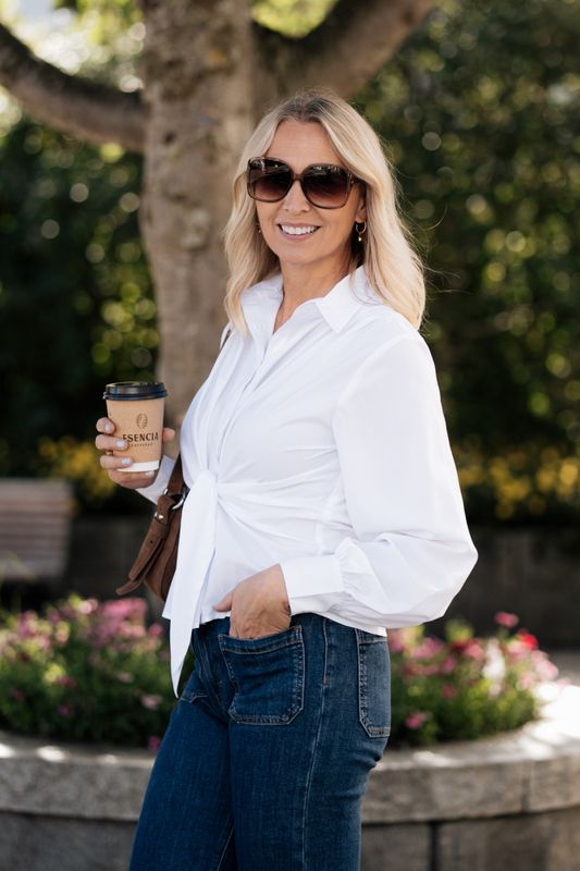 Lee Shirt White Cotton