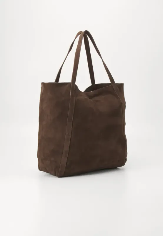 Suede Eden Bag Hot Fudge Brown 