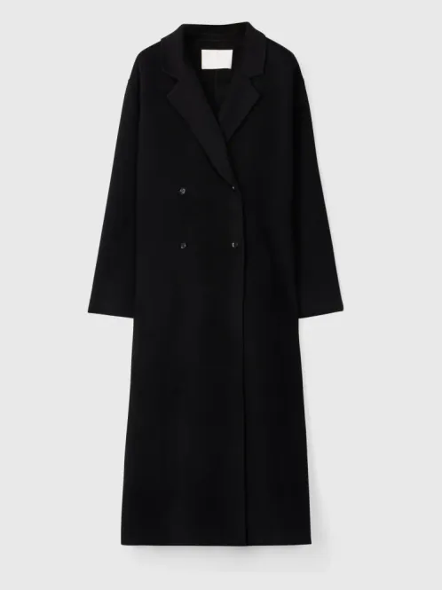 Hovedbilde Double Wool Lounge Coat Jet Black 