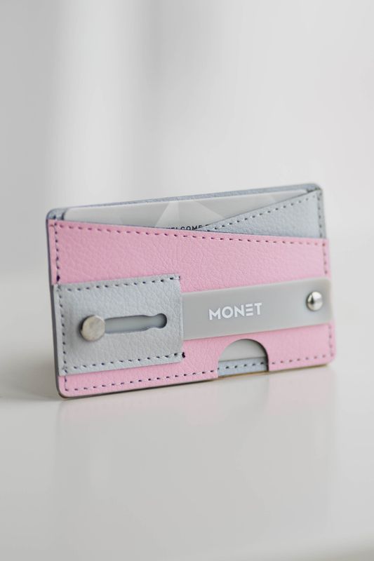 Monet Pink With Grey Strap 