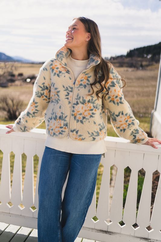 Rype Fleece Jacket Light Yellow Mix 