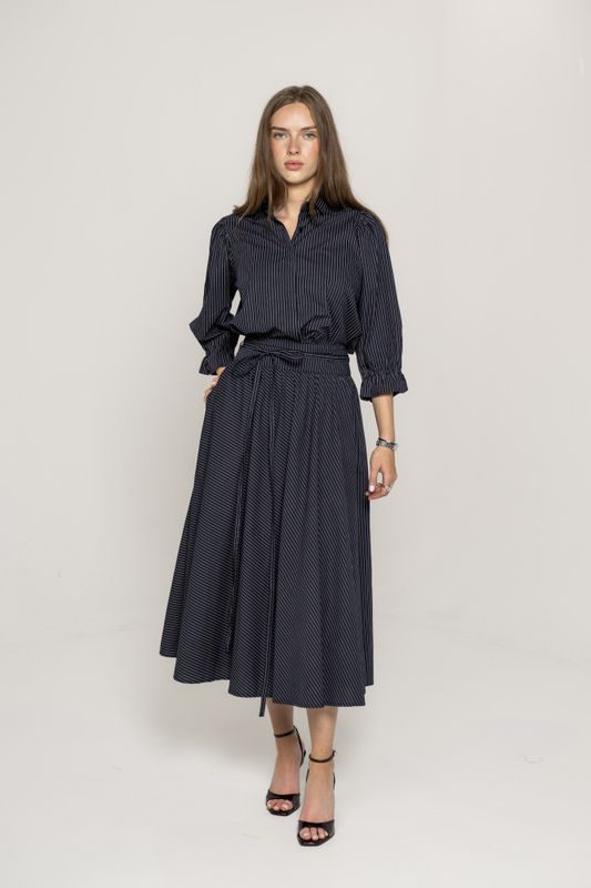 Astrid Skirt Pinstripe