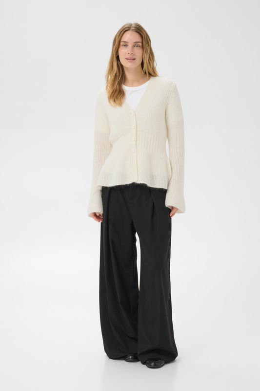 Domino Cardigan Eggnog 