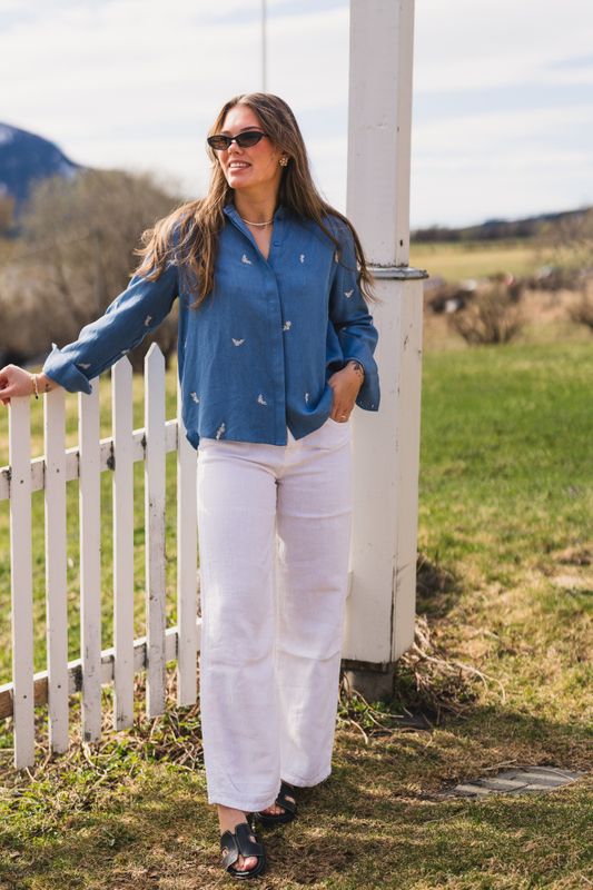 Culotte Linen Summer White 