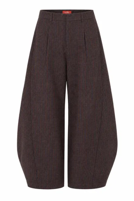 Hovedbilde Barrelcras Pants Brown Checks