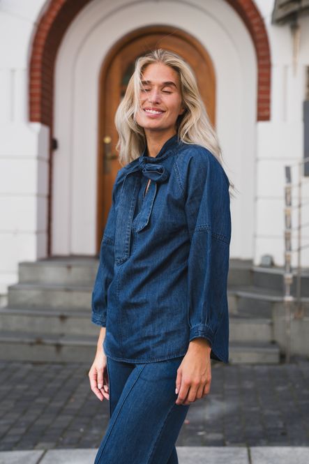 Hovedbilde Sassi Shirt Medium Dark Blue 