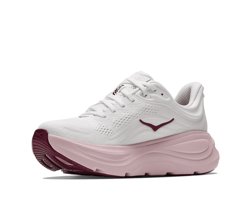 W Bondi 9 Wide White/Pink Opal 