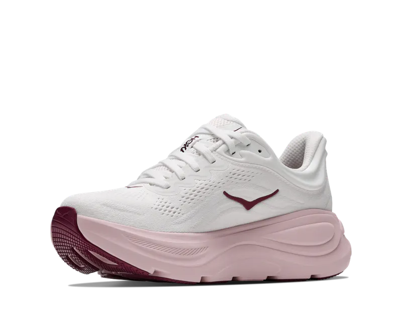 W Bondi 9 Wide White/Pink Opal 
