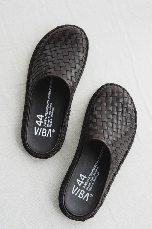 Roma Woven Leather Cocoa Brown 