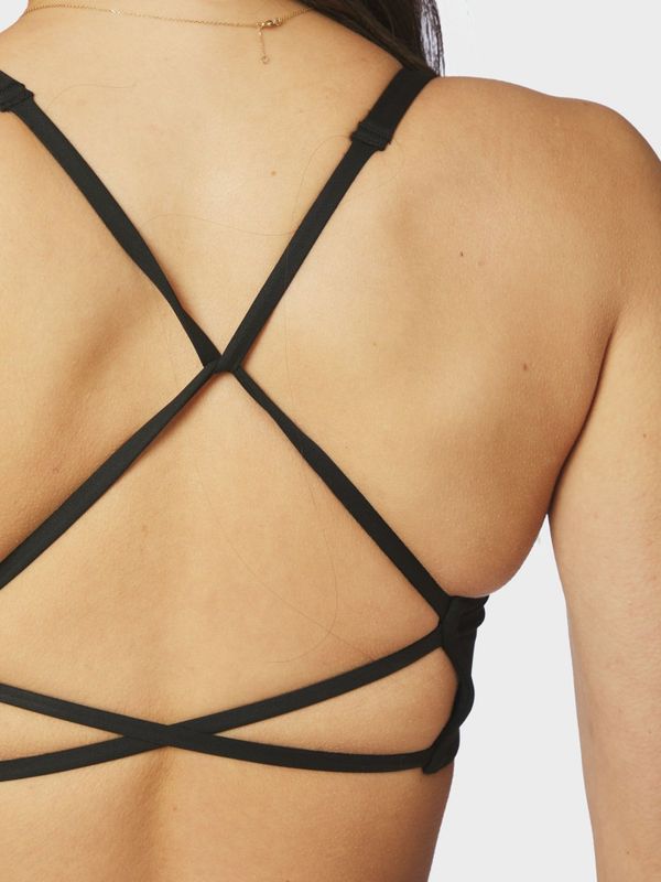 Ea String Top Black 