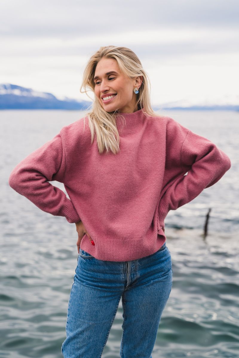 Paulina Knit Blouse Rose 