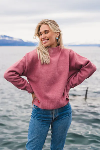 Hovedbilde Paulina Knit Blouse Rose 