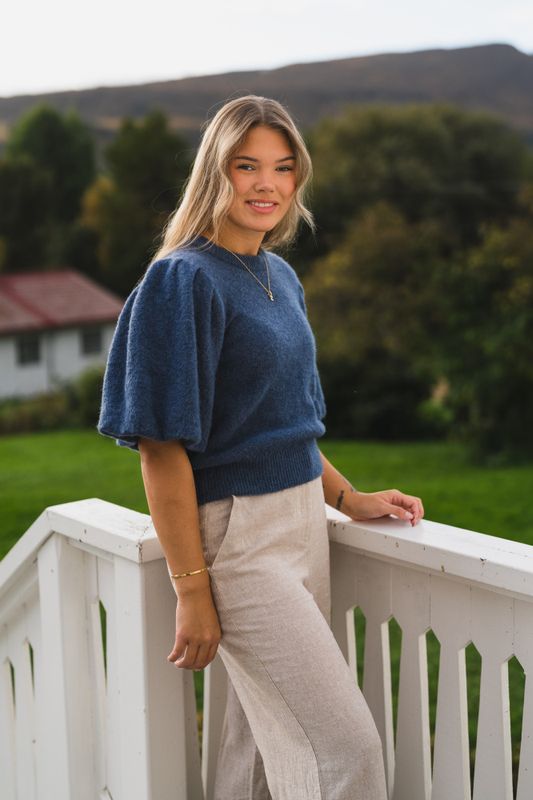 Jinie Hope 2/4 Pullover Vintage Indigo 