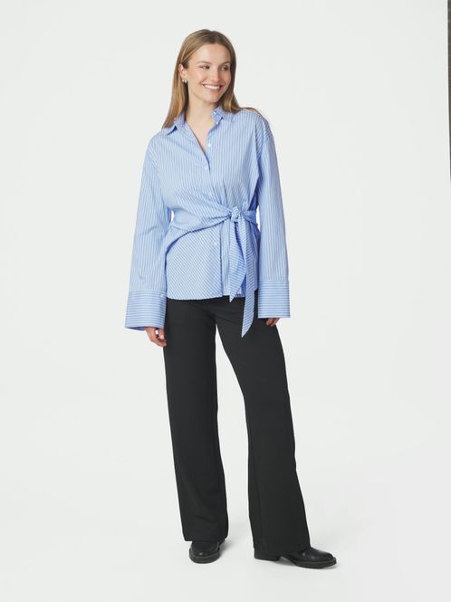 Hovedbilde Helisa Stripe Shirt Light Blue 