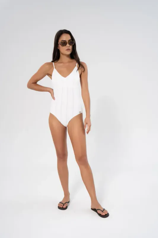 Daisy Milos Swimsuit White 