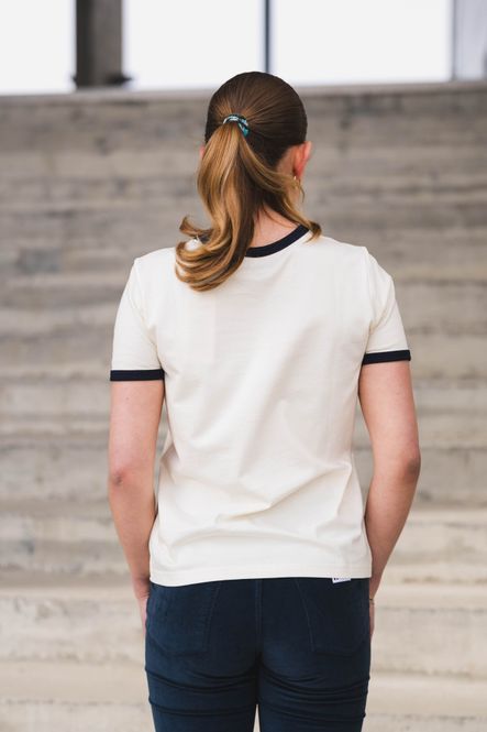 Hovedbilde Ringer Tee Antique White 